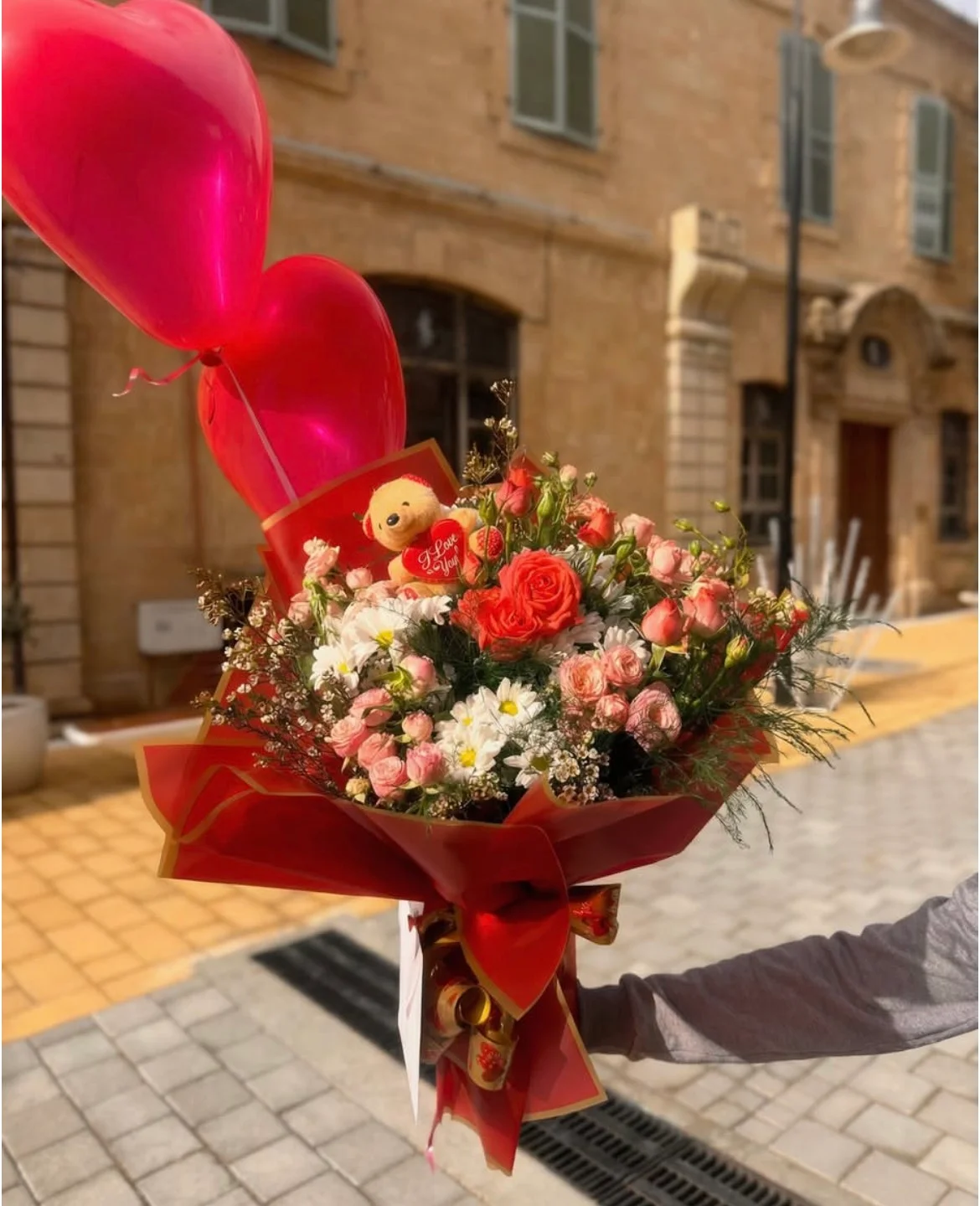 Ayıcıklı Mix Buket | Işıkcan Flora Shop