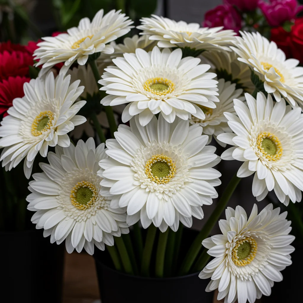 gerbera beyaz | Işıkcan Flora Shop